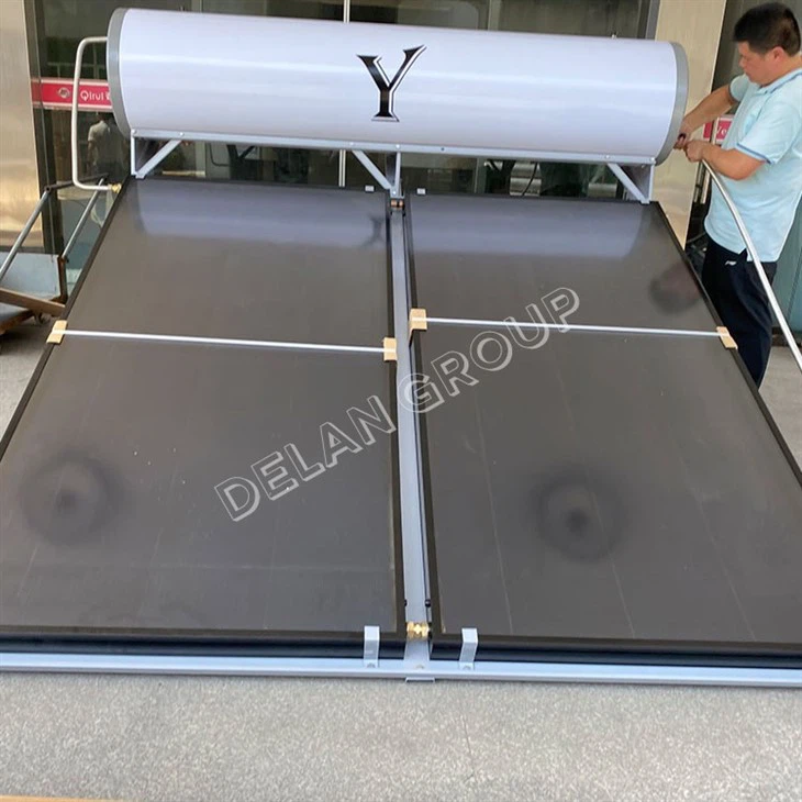 flat plate solar water heater
